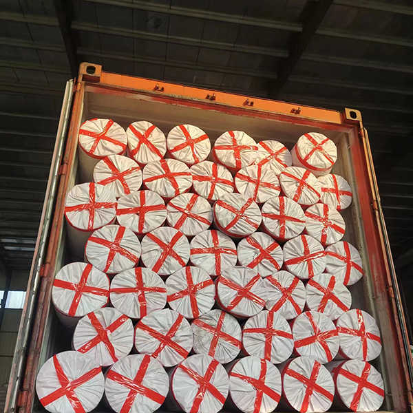 PVC s pad truck delivery